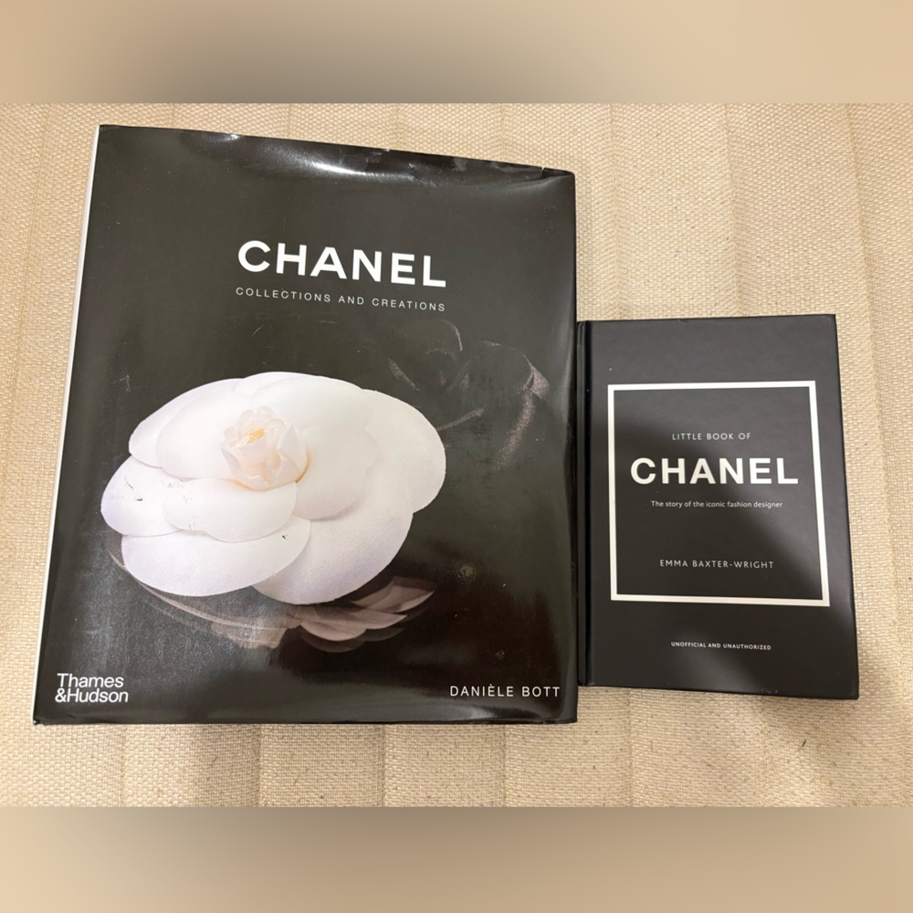 2 Chanel Coffee Table Books
